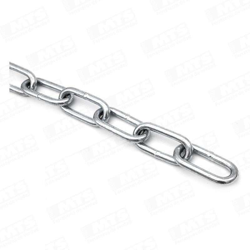 Cadena Eslabon Corto 5 Galvanizado