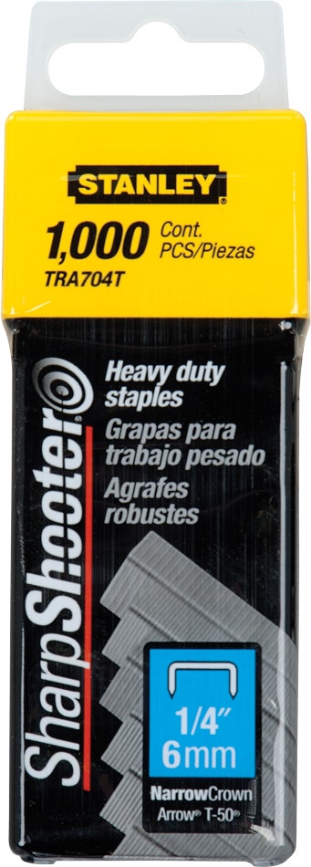 Grapa Stanley 1/4" T/pes.tra704