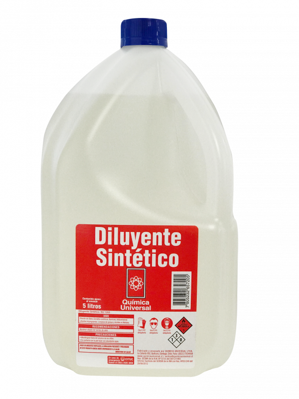 Diluyente Sintetico Bidon 5 Lt