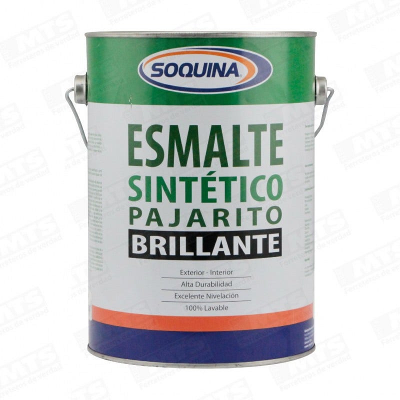 Soquina Esmalte Sintético Paj. Gln. GRIS MAQUINA