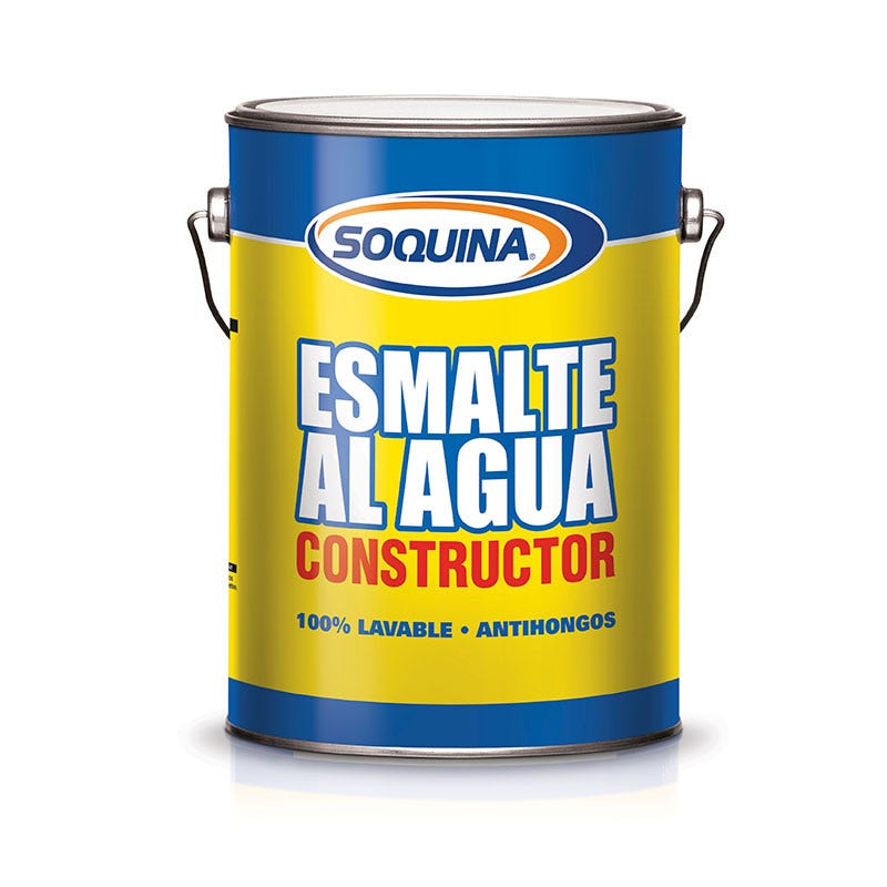 Soq.esmalte Agua Const.gl.blanco #