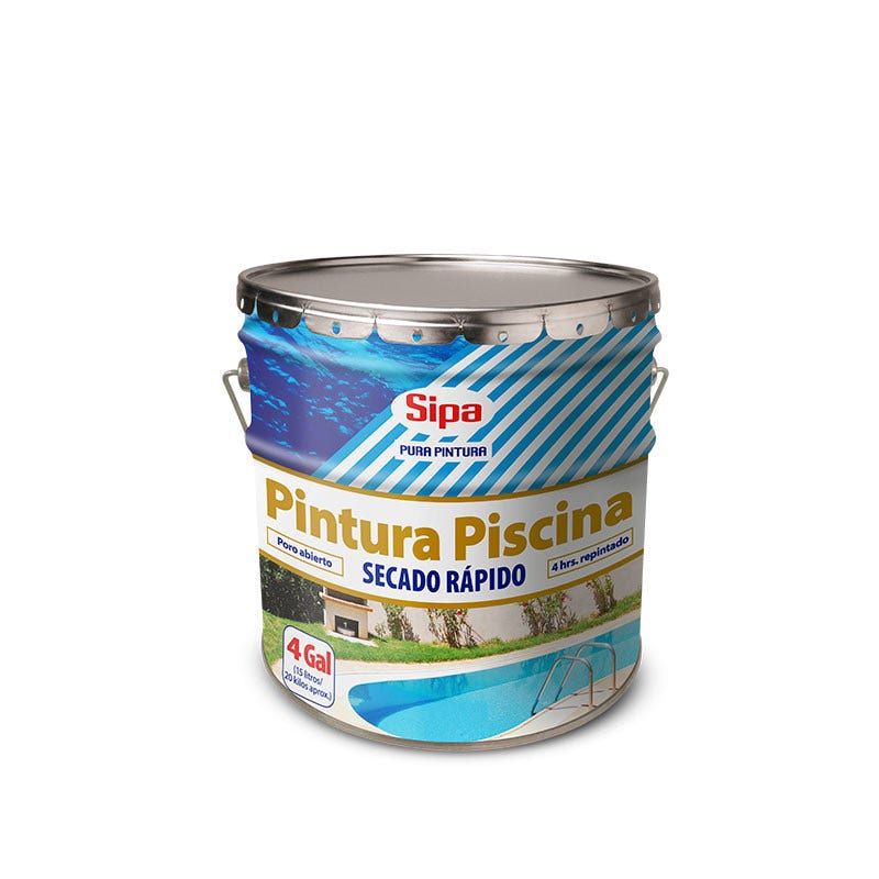 SIPA PINT.PISCINA CELESTE TNT 15 KG #