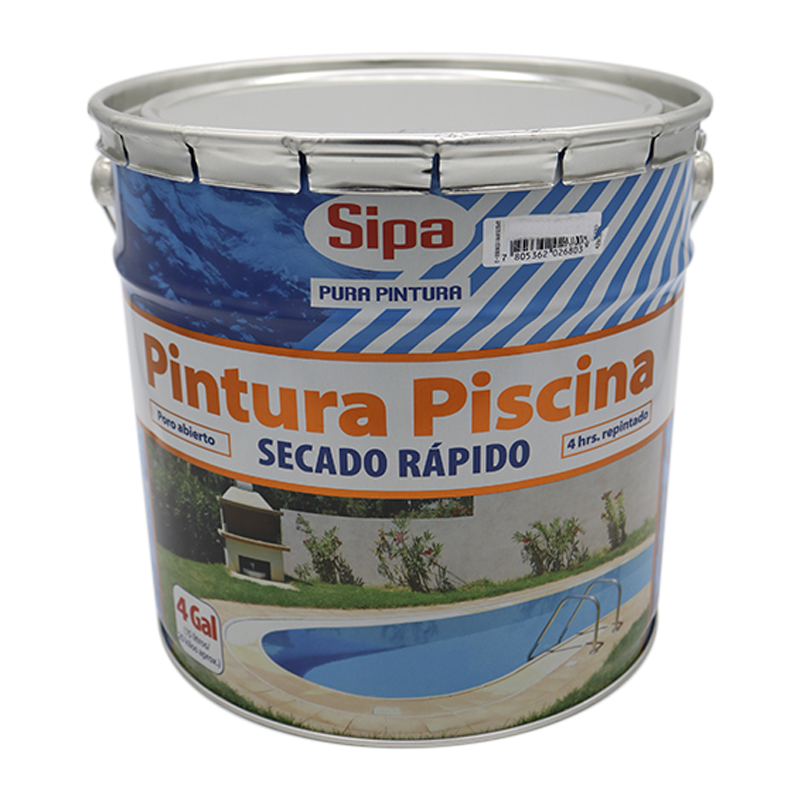 SIPA PINT.PISCINA AZUL TNT 15 KG #