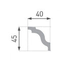 MOLDURA MARBET E5 45*40MM*2MT