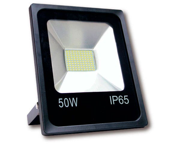FOCO LED REFLECTOR  50 W S/SENSOR LUZ FRIA #
