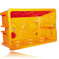 Caja Dist.emb.plast.orej Met.naranja