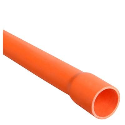Pvc Elect 20mm  3mts Naranja