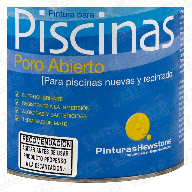 Pintura Piscina Celeste Hewstone Gl