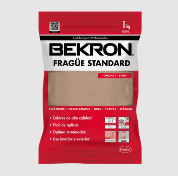 Be Frague 1kg. (ais.nac.) Beige Ceniza #
