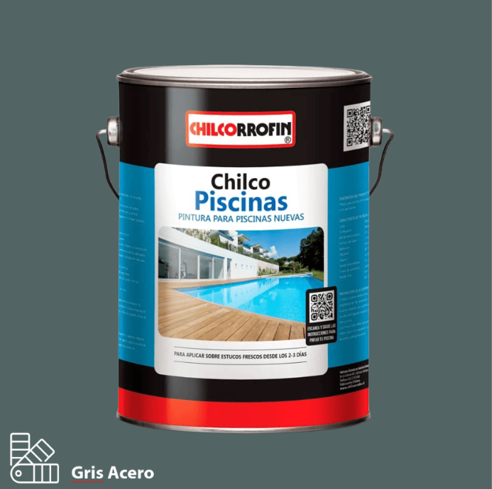Chilcopiscina Gris Acero Gln.