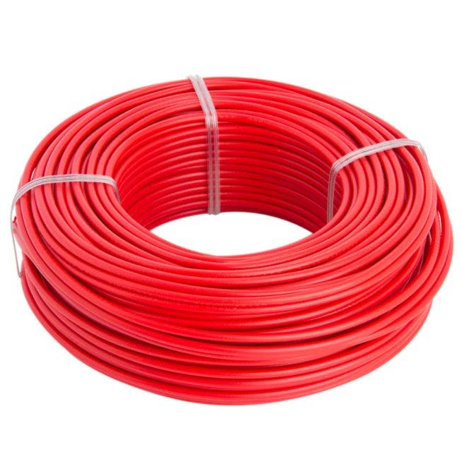 Alambre Nya 2,5 Rojo (rollo) 50mt#
