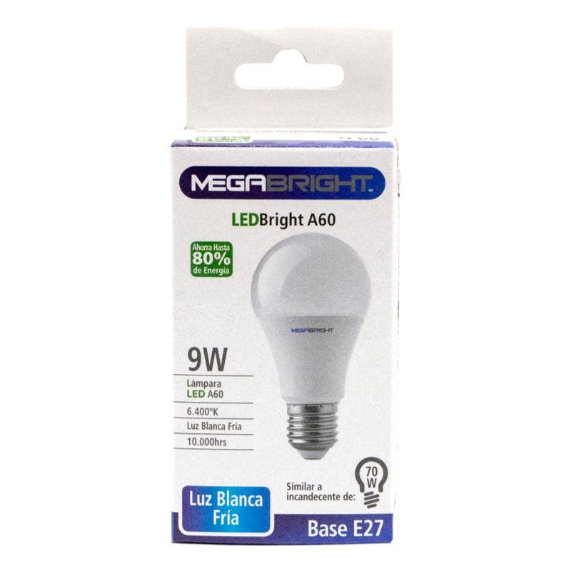 Ampolleta Led 9w Luz Fria