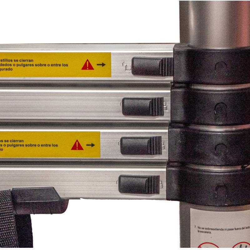 ESCALERA TELESC. EN131 RAMP 10 PELD.150KG 3.2MT