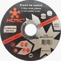 Disco Diam. Liso Ceram. 4 1/2" Hemic