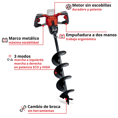Ahoyador Inalambrico Einhell Gp-ea 18/150 S/bate