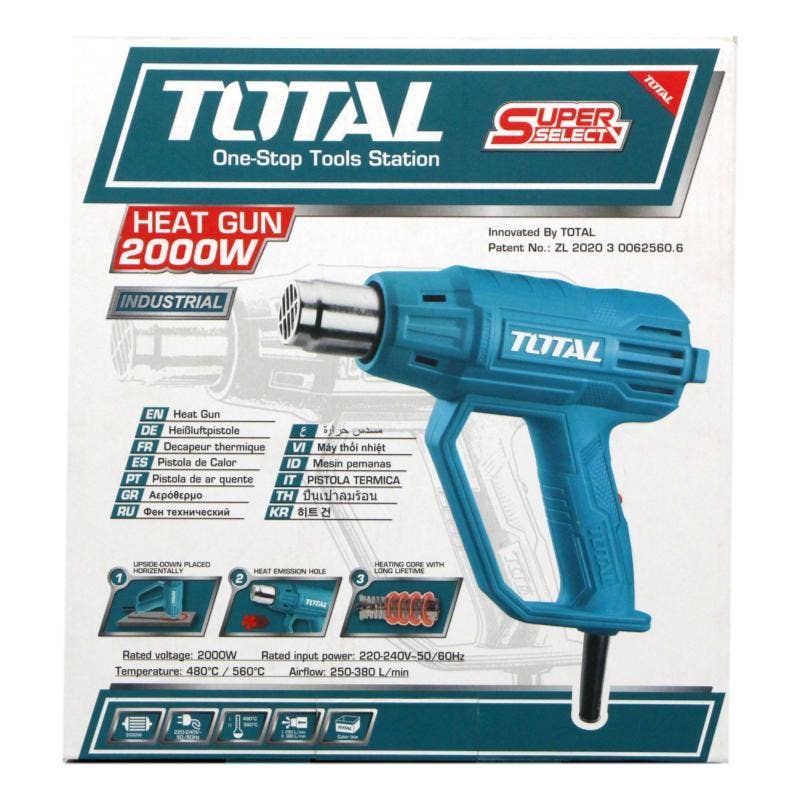 PISTOLA CALOR TOTAL TB200365 ML