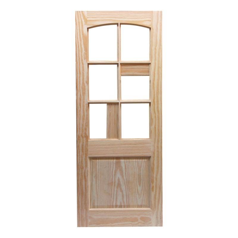 Puerta  Oregon Vidriada 70*2 Palguin