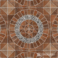 Ceram. 44*44 Argel Mix Rojo 1.92mt*cj