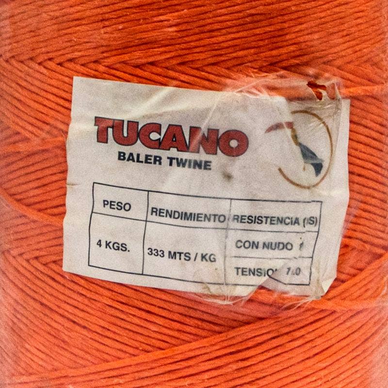 CORDEL PLAST. TUCANO 333MTS 4KG * ROLLO