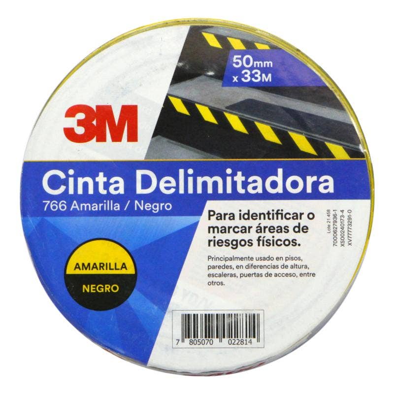 Cinta Demarcatoria  Ama/neg 50mm*33mt 3m