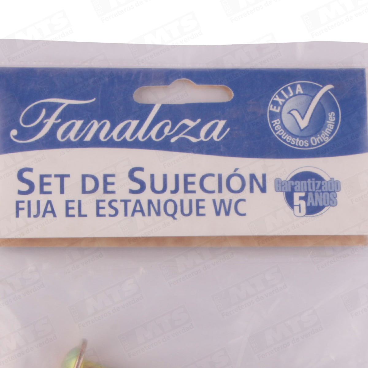 Perno Estanque Caupolican 3/8  Jgo. 2pza