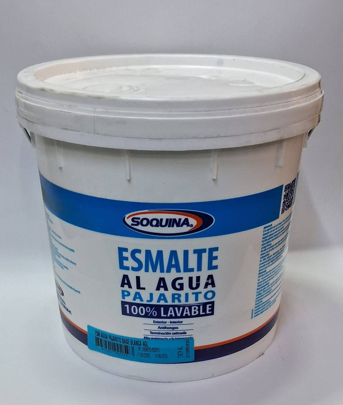 Soq.esmalte Al Agua Paj Tnt Blanco  #