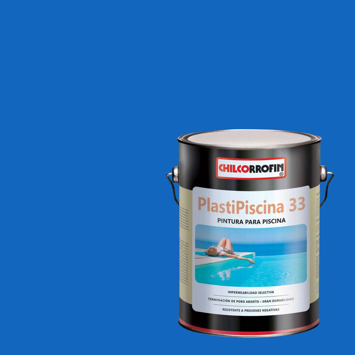 Plastipiscina 33  Azul Tahiti Gln #