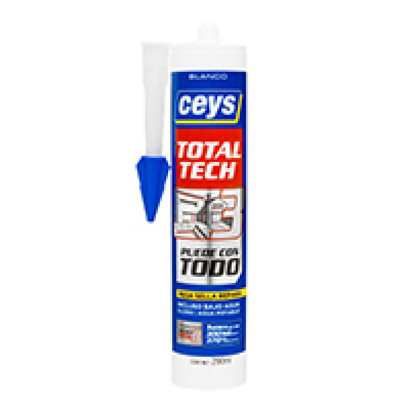 Silicona Blanca Total Tech 290ml Ceys