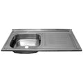 Lavaplato A/inox 1m.der C/monomando
