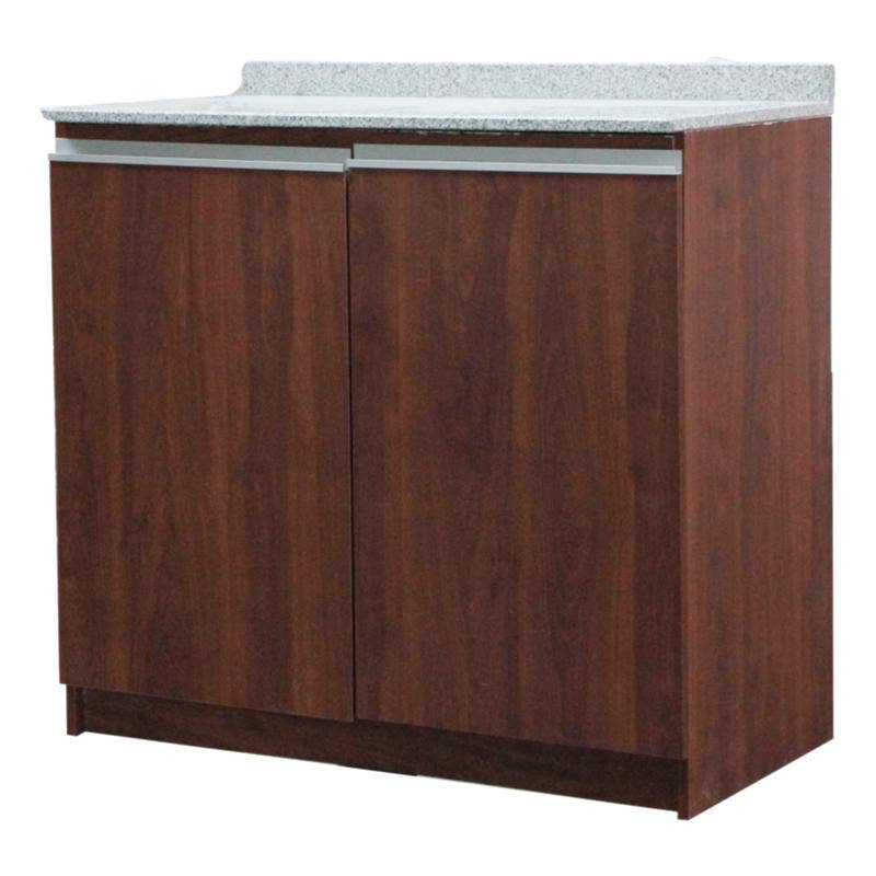 Mueble Base Cerezo Gr.gris Mara 1,20 Mt