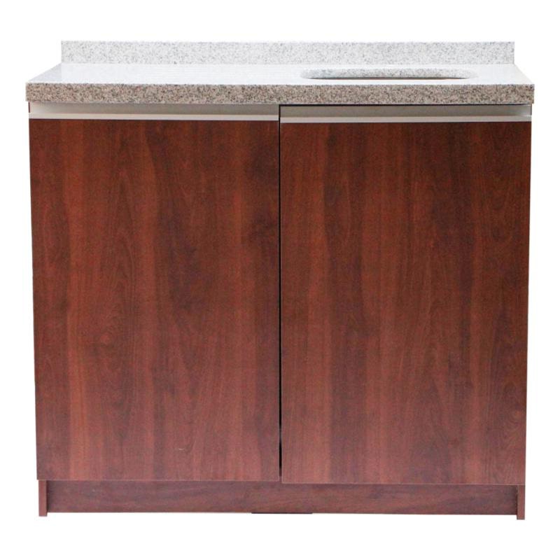 Mueble C/lavap.1,20mt Izq. Cerezo Gr.gris Mara