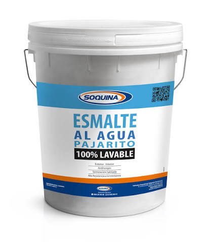 Soquina esmalte al agua Paj. Tnt Blanco  #