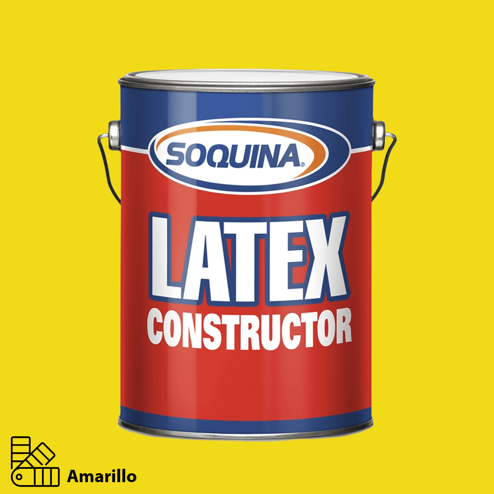 Soquina Latex Const. Amarillo Gl