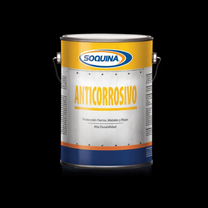 Soquina Anticorrosivo Negro Lt.
