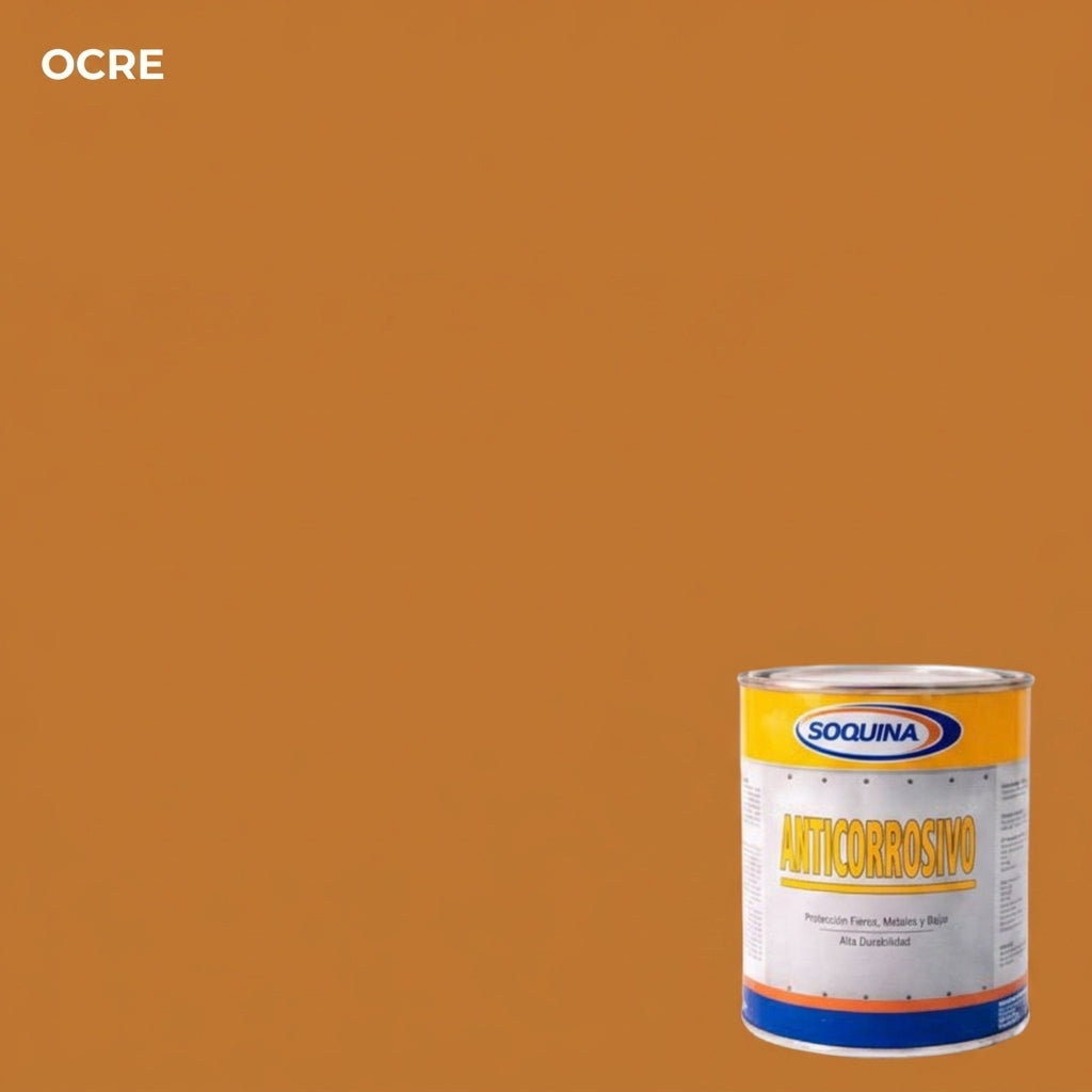 Soquina Anticorrosivo Ocre Lt.