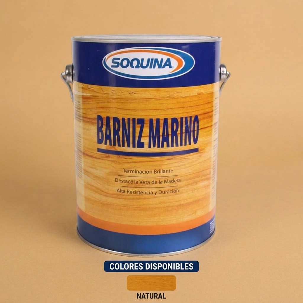 Soquina Barniz Lt. NATURAL