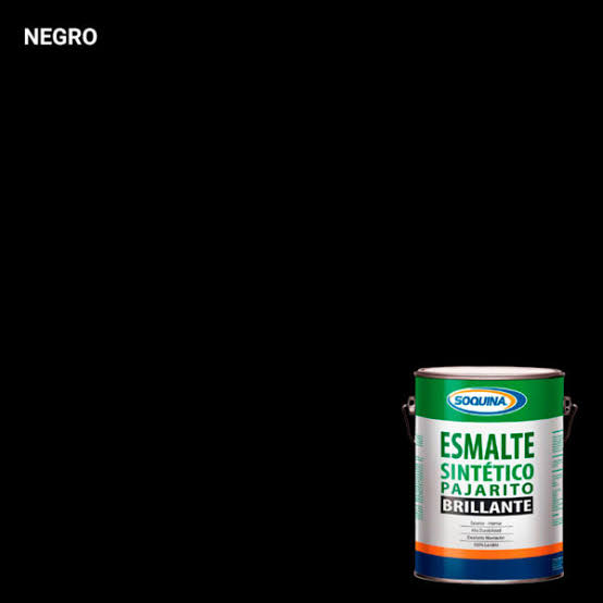 Soquina Esmalte Sintético Paj. Gln NEGRO