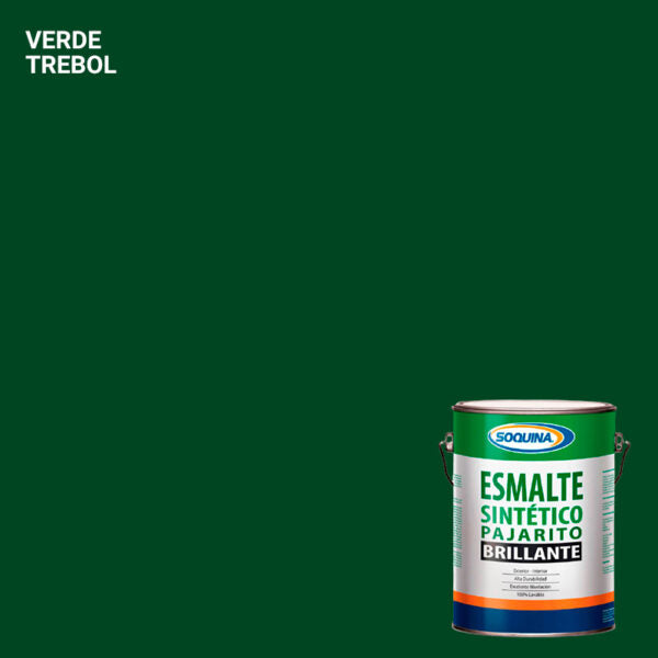 Soquina Esmalte Sintético Paj. Gln VERDE TREBOL