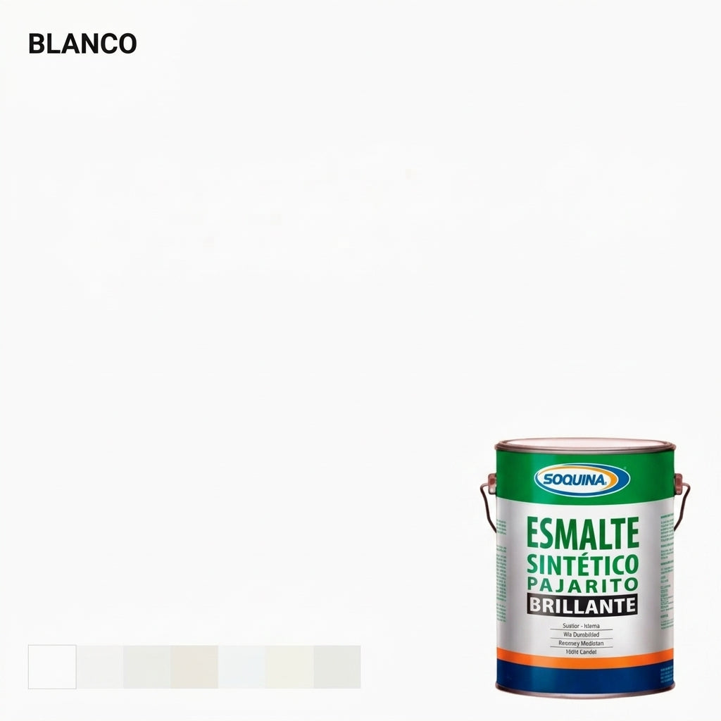Soquina Esmalte Sintético Paj. Gln BLANCO