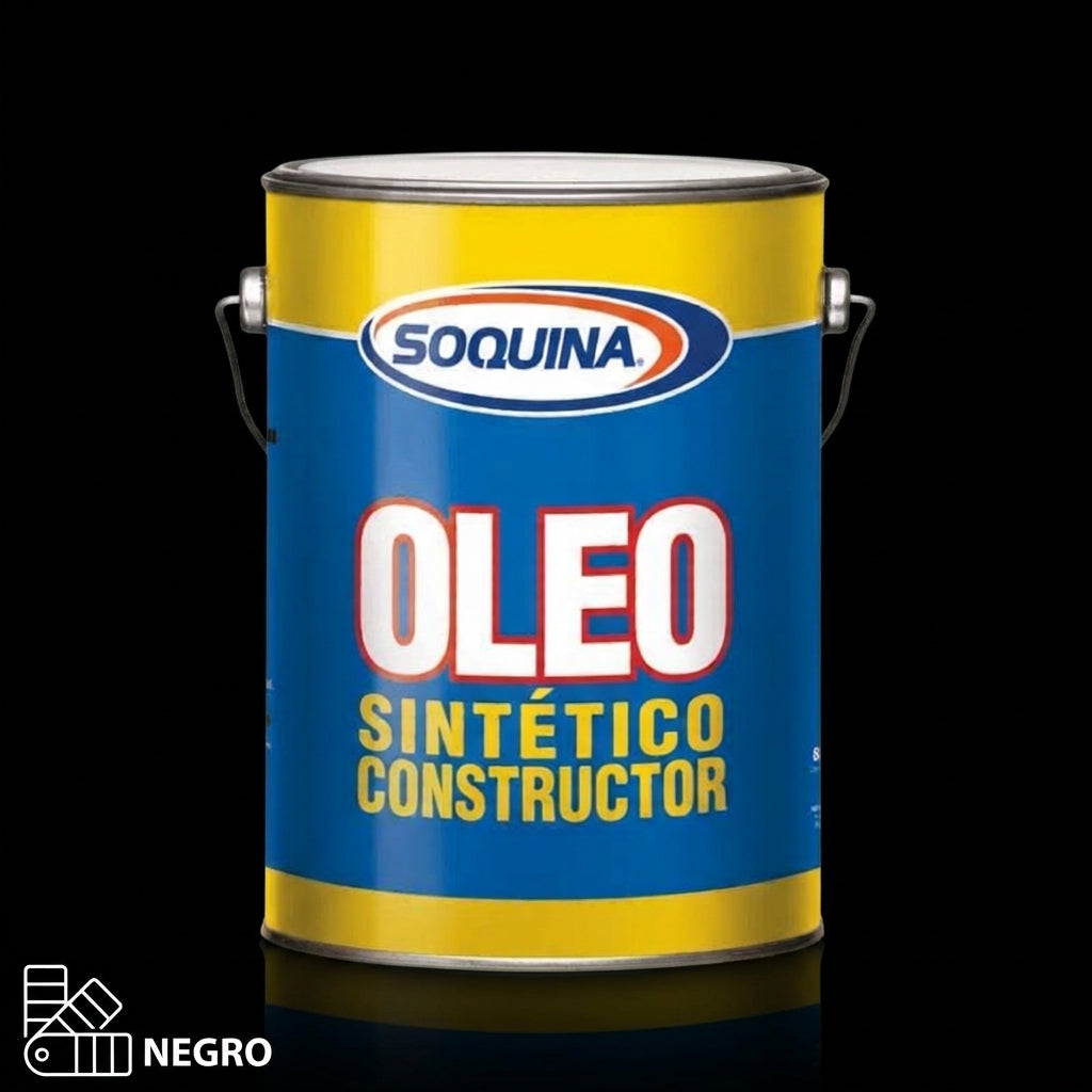 Soquina Oleo Constructor Lt. NEGRO